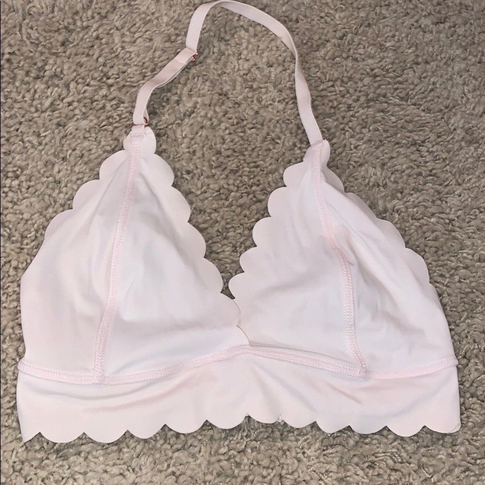 Baby pink bralette